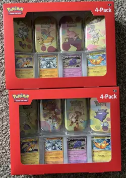 Pokemon 151 Sam’s Club Mini Tins Collection Box - Set of 2 (8 Tins) SEALED - Image 1