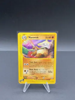 Pokemon TCG- 2002 Marowak 54/147 Aquapolis Regular MP/HP - Image 1