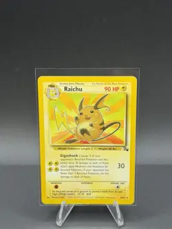 Pokemon TCG- 1999 Raichu 29/62 Fossil WOTC Regular MP - Image 1