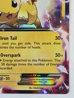 Pikachu EX - XY84 Holo - Pokemon XY Promos - Image 5