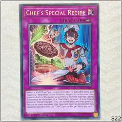 Chef's Special Recipe - WISU-EN040 - Rare 1st Edition Yugioh - Image 1