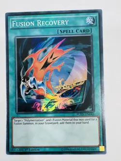 Yu-Gi-Oh TCG Fusion Recovery 1st Edition Super Rare - Image 1