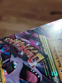 Mega M Aerodactyl EX Pokemon Card Holo Ultra Rare XY98 Black Star Promo - MP! - Image 2
