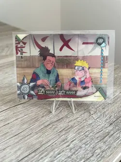 Hiruzen Sarutobi Naruto Iruka NR-HR-011 Naruto Kayou Card TCG Mint Ultra Rare - Image 1
