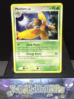 Pokemon Card Mothim 6/99 Platinum Arceus Holo Rare Near Mint - Image 1