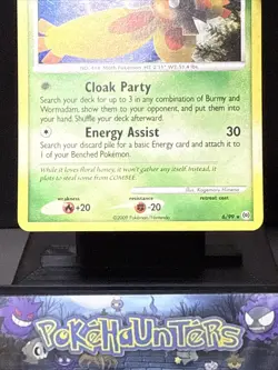 Pokemon Card Mothim 6/99 Platinum Arceus Holo Rare Near Mint - Image 3
