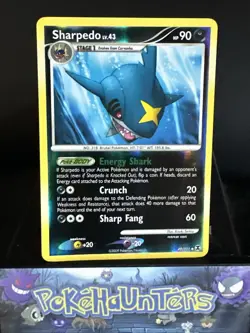Pokemon Card Sharpedo 49/111 Platinum Rising Rivals Reverse Holo Rare Near Mint - Image 1