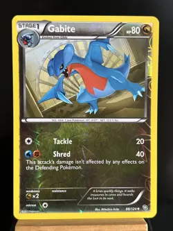 Pokemon Card Gabite 88/124 Dragons Exalted Reverse Holo Near Mint - Image 1