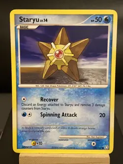 Pokemon Card Staryu 122/146 Legends Awakened Non Holo Near Mint - Image 1