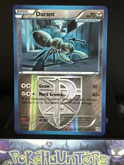 Pokemon Card Durant 91/135 BW Plasma Storm Uncommon Reverse Holo Rare NM - Image 1