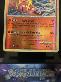 Pokemon Card Magmortar 2/95 Reverse Holo Rare Heartgold Soulsilver Unleashed NM - Image 3