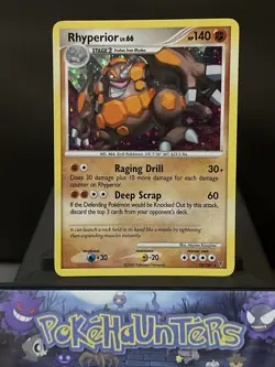 Pokemon Card Rhyperior 10/147 Supreme Victors Rare Holo Near Mint - Image 1