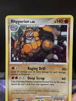Pokemon Card Rhyperior 10/147 Supreme Victors Rare Holo Near Mint - Image 2