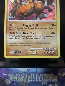 Pokemon Card Rhyperior 10/147 Supreme Victors Rare Holo Near Mint - Image 3