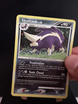 Pokemon Card Skuntank HOLO 15/130 Diamond Pearl Excellent To Near Mint - Image 2