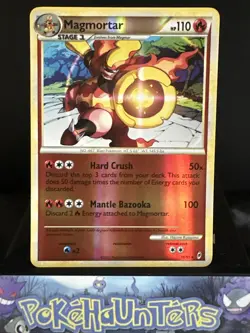 Pokemon Card Magmortar 16/95 Call of Legends Reverse Holo Rare NM - Image 1