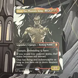 NM M - Ozai, the Phoenix King (0311) (Borderless): Avatar: The Last Airbender - Image 1