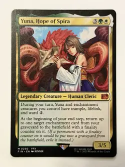 Yuna, Hope of Spira Final Fantasy Regular #250 - Image 1