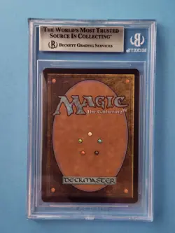 Deserted Temple Vintage FOIL MTG Odyssey Graded BGS 8.5 NM - MT+! - Image 2