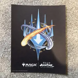 Mtg Avatar The Last Airbender Foil Art Print Aang - Image 3