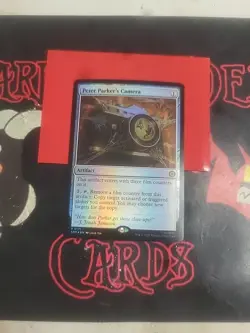 Magic The Gathering Marvel's Spider-Man "Peter Parker's Camera" FOIL RARE NM - Image 1