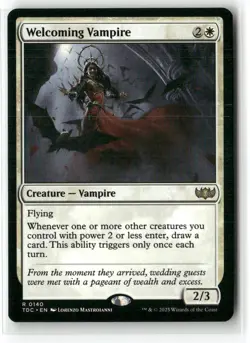Welcoming Vampire Commander: Tarkir Dragonstorm MTG Magic NM - Image 1