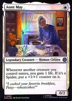 Aunt May Foil U Marvel's Spider-Man 3 NM - Image 1
