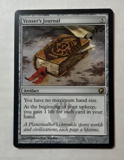 Venser's Journal X1 - NM/M -Scars of Mirrodin MTG Magic The Gathering English - Image 1