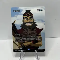 MTG, Bribery (#0010), Avatar: The Last Airbender, Full Art Non-Foil, NM Mythic - Image 1