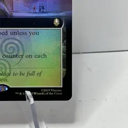 MTG Magic The Gathering Avatar ABANDONED AIR TEMPLE Extended Art Foil Rare #0386 - Image 4