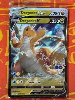 POKEMON TCG DRAGONITE V + VSTAR SEALED PROMO PACK SWSH235/SWSH236 - Image 1