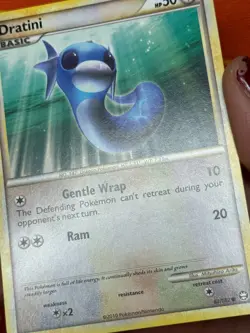 POKEMON TCG DRATINI 62/102 NON HOLO COMMON EXCELLENT TRIUMPHANT - Image 4