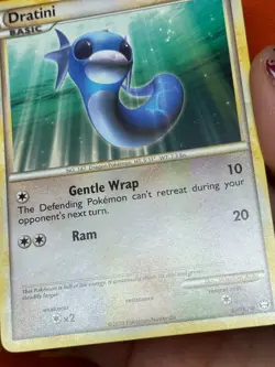 POKEMON TCG DRATINI 62/102 NON HOLO COMMON EXCELLENT TRIUMPHANT - Image 5