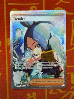 POKEMON TCG DENDRA 266/193 SPECIAL ILLUSTRATION RARE NM PADEA EVOLVED - Image 1