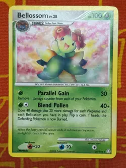 POKEMON TCG BELLOSSOM 20/146 NON HOLO RARE LIGHT PLAY LEGENDS AWAKENED - Image 1