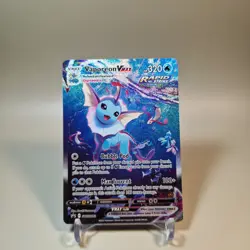 Vaporean VMAX SWSH182 Black Star Promo Pokemon Ultra Rare Full Art Near Mint 🎄 - Image 1