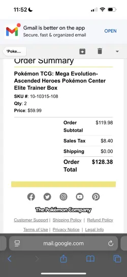 2x Ascended Heroes Pokemon Center Elite Trainer Boxes (ETB) CONFIRMED PRESALE 🔥 - Image 3