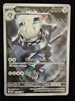Steelix Full Art, Pokemon Near Mint, Mega Evolution, Illustration Rare, 150/132 - Image 2