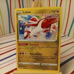 Latias non-holo Rare 193/264 - Pokemon Fusion Strike - NM - Image 1