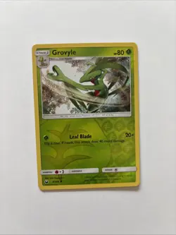 Grovyle 9/168 Rev Reverse Holo SM Celestial Storm Pokemon NM - Image 1