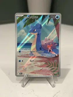 Pokemon TCG Misty's Lapras Destined Rivals 194/182 Mint Condition - Image 1