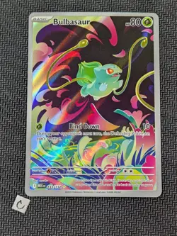 Bulbasaur 133/132 - Mega Evolution Illustration Rare Pokemon TCG NM - Image 1