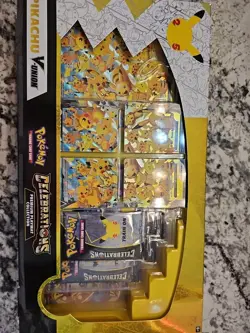 Pokemon Celebrations 25th Anniversary Pikachu V-union Premium Playmat Collection - Image 1