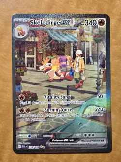Pokemon TCG: Skeledirge ex (258/193) - Paldea Evolved Special Illustration Rare - Image 1