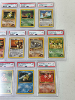 2000 Pokemon Gym Heroes 1st Edition Base PSA 9 Lot (10) #MD35 - Image 3