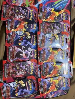 Pokemon TCG Destined Rivals Booster Hanger Packs New Sealed- Lot Of 12 - Image 3