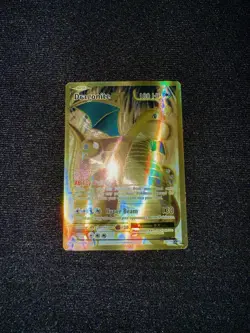 Pokemon TCG Dragonite-EX Evolutions Full Art Holo Card 106/108 Ultra Rare - Image 1