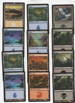Lot of 130 Magic land cards - Image 3