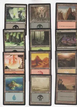 Lot of 130 Magic land cards - Image 4