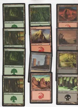 Lot of 130 Magic land cards - Image 5